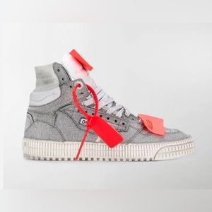 Off-White Glitter 3.0 High Top Sneakers